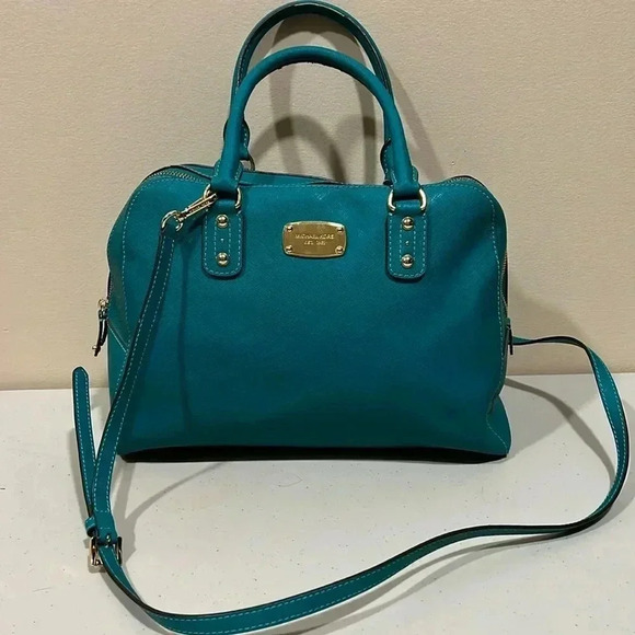 Michael Kors Saffiano  Large Satchel - Picture 1 of 10